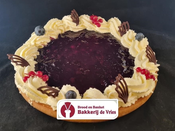 woudvruchten vlaai 6/8 pers