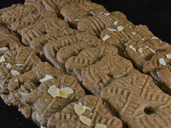 Speculaas met amandelen